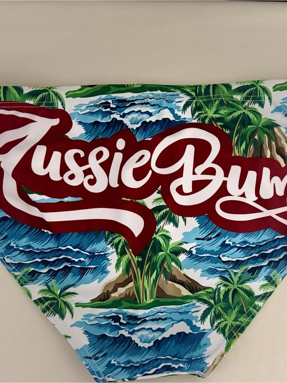 Aussie BumHawaiian Blue Swim Brief